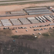 Fort McMurray Fire Base Camp